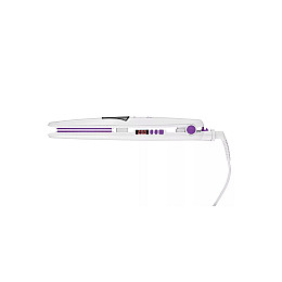 Выпрямитель для волос Kitfort КТ-3227-1 бело-фиолетовый