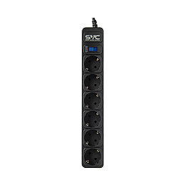 Сетевой фильтр SVC ZC6S-50M 5 м. 220 в.