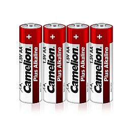 Батарейка CAMELION Plus Alkaline LR6-SP4 4 шт. в плёнке