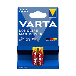 Батарейка VARTA Longlife Power Max Micro 1.5V - LR03/ AAA (2 шт)