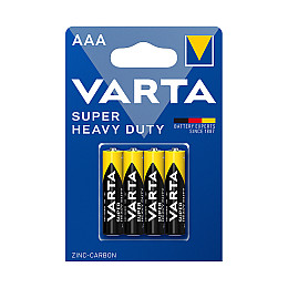 Батарейка VARTA Superlife (Super Heavy Duty) Micro 1.5V - R03P/AAA 4 шт. в блистере