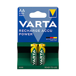 Аккумулятор VARTA R2U Mignon 1.2V - HR6/ AA 2100 мАч (2 шт)