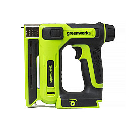 Степлер аккумуляторный Greenworks G24CS10 24V без АКБ и ЗУ