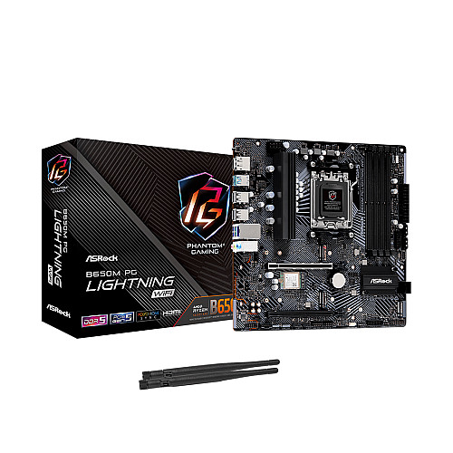 Материнская плата ASRock B650M PG LIGHTNING WIFI