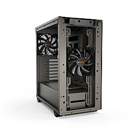 Компьютерный корпус Bequiet! Pure Base 500 Window Metallic Gray Без Б/П