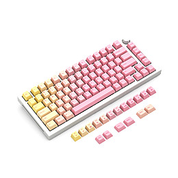 Набор кнопок на клавиатуру Glorious GPBT Keycaps Grapefruit (GLO-KC-GPBT-PG)