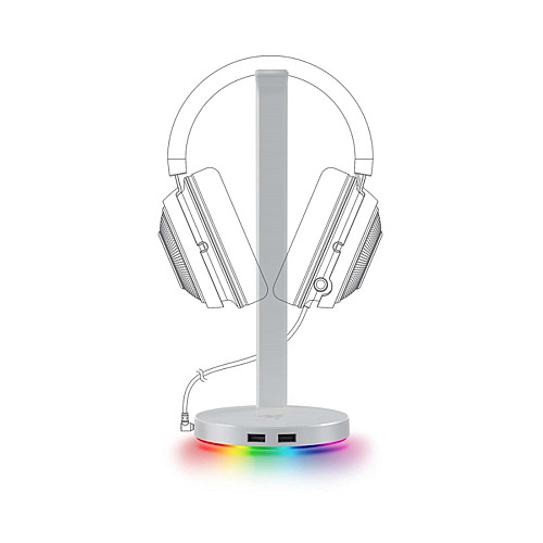 Подставка для наушников Razer Base Station V2 Chroma - Mercury