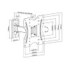 Кронштейн Brateck KLA27-221 для ТВ и мониторов, 23
